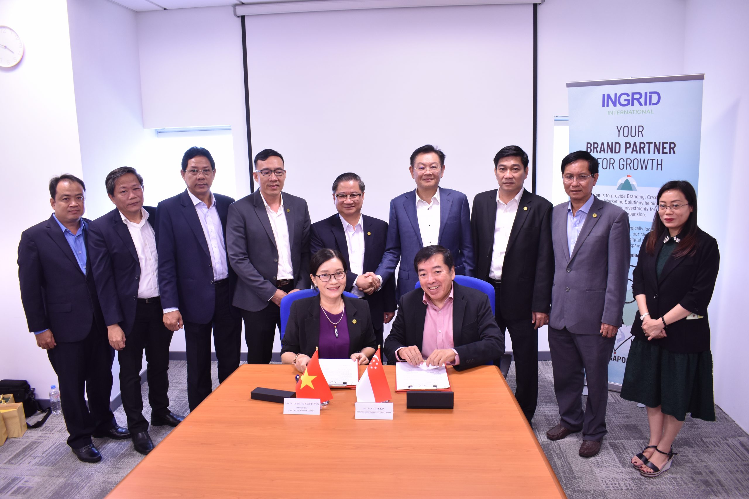 MOU Signing Dung the Can Tho City visit