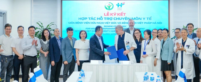 Hanoi French Hospital and Viet Duc cooperation